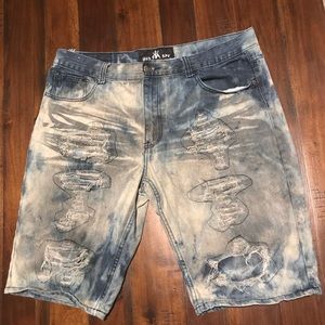 Red Ape Jean Shorts